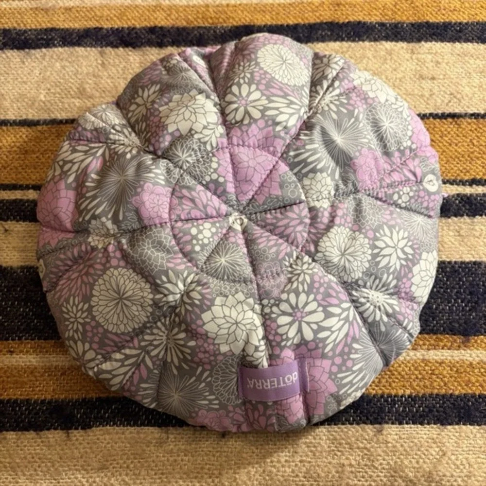DoTerra‎ Essential Oils Fabric Bag Carrier Satchel  8 Bottle Pouch Drawstring